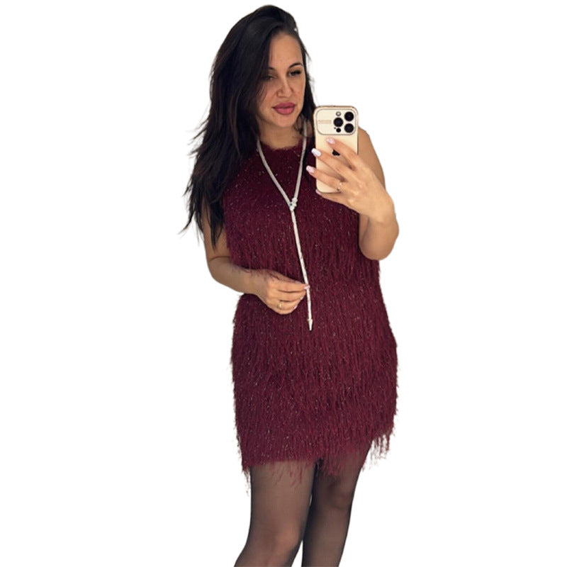 Dame Minikjole i blødt materiale Stilla