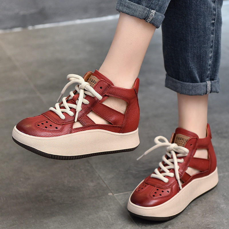 Damer mode High-Top sneakers med åndbart overmateriale og nutidigt design Stilla