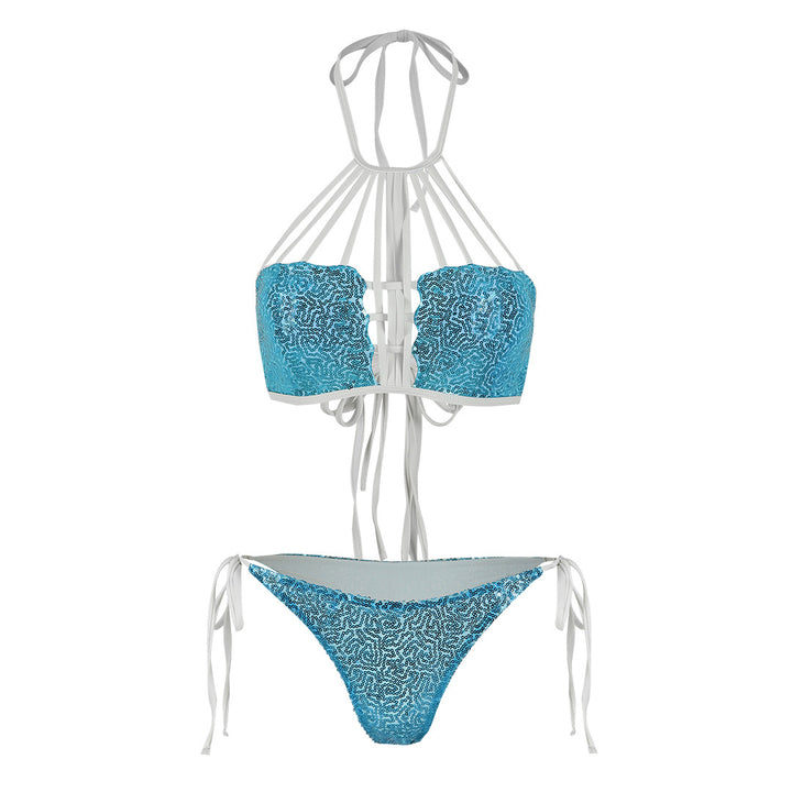 Dame Bikini-sæt med unikke cut-out-detaljer og raffinerede stropper Stilla