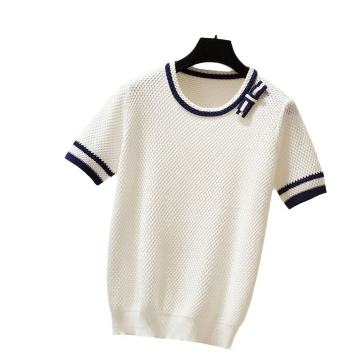 Dame net-T-shirt Stilla
