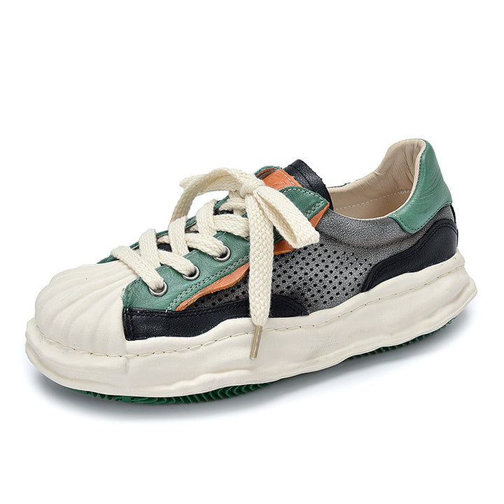 Dame modische sneakers med åndbart netoverflade og dæmpende sål Stilla