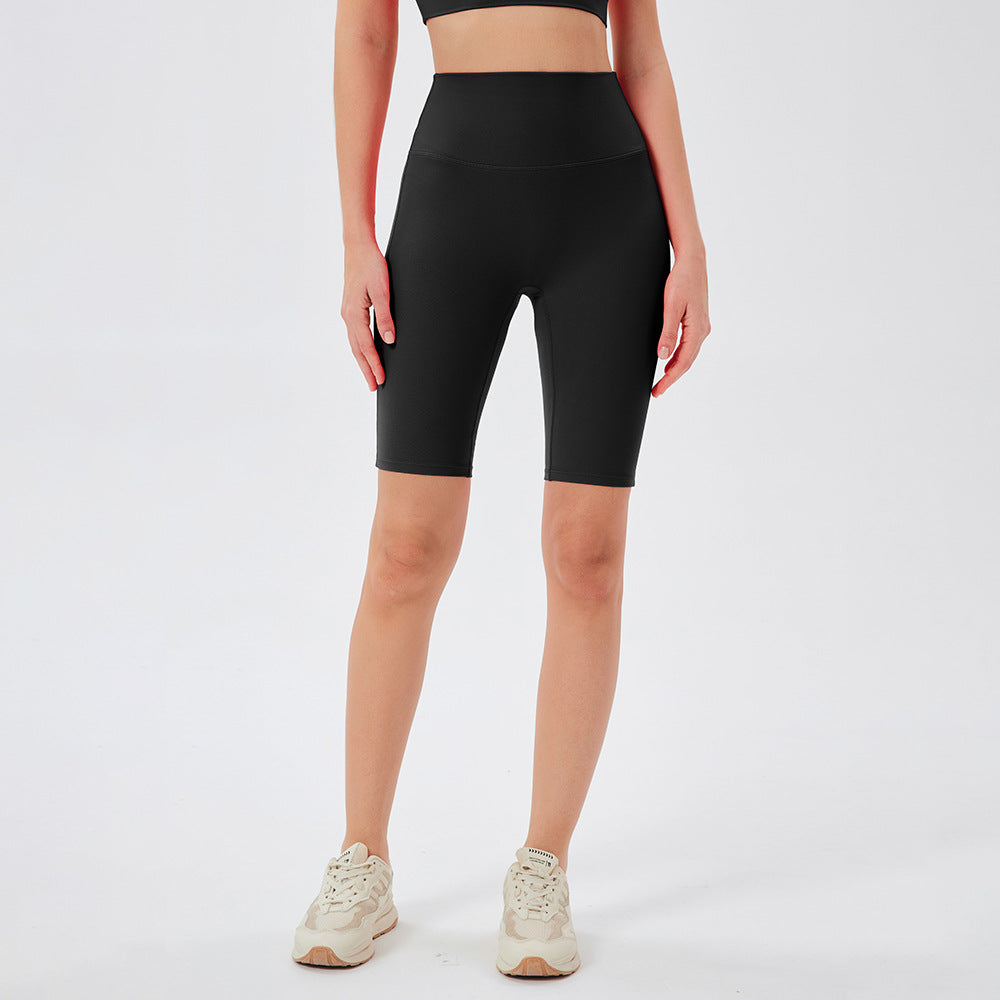 Stilla | Høj Talje Yoga Shorts Åndbare, Formende Fitness Shorts Til Kvinder