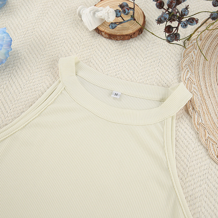 Dame Sporty Lounge-Sæt med cropped top og elastiske shorts Stilla
