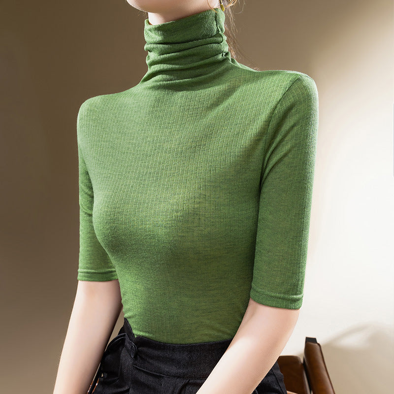 Dame Rullekrave Shirt Stilla