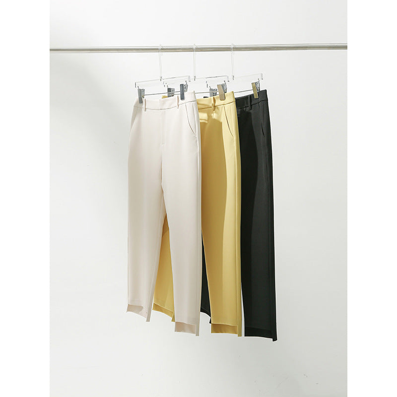 Damer elegante Chino-bukser med elastisk talje og moderne snit Stilla