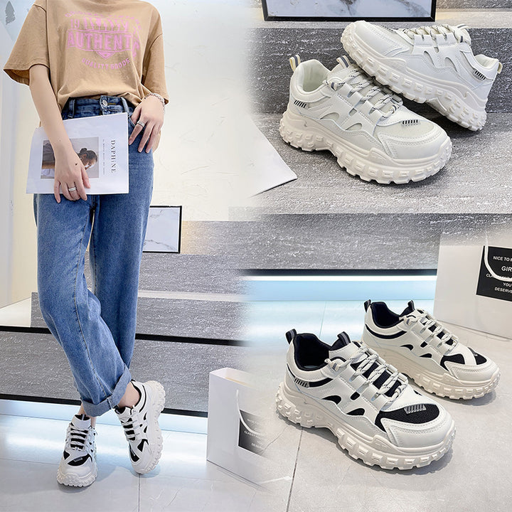 Dame Sporty Sneakers med åndbare mesh-indlæg og stabil sålekonstruktion Stilla