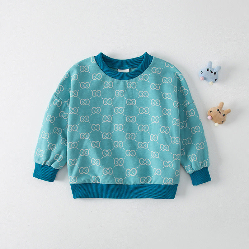 Pige Legende Grafisk Sweatshirt med Ribkanter Stilla