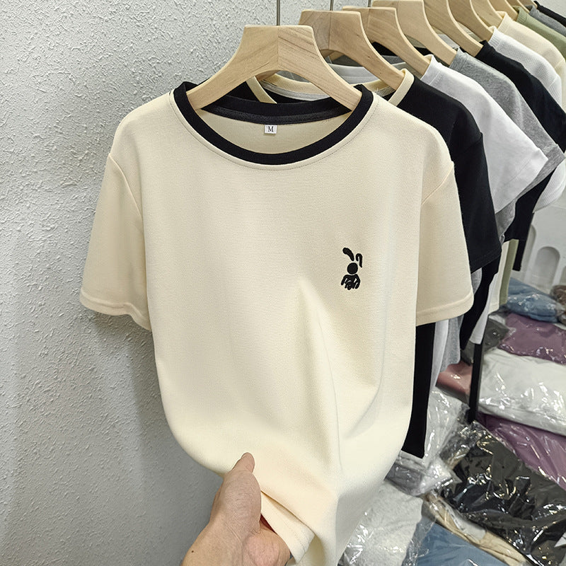 Femme Casual Grafik-T-Shirt med legende design Stilla