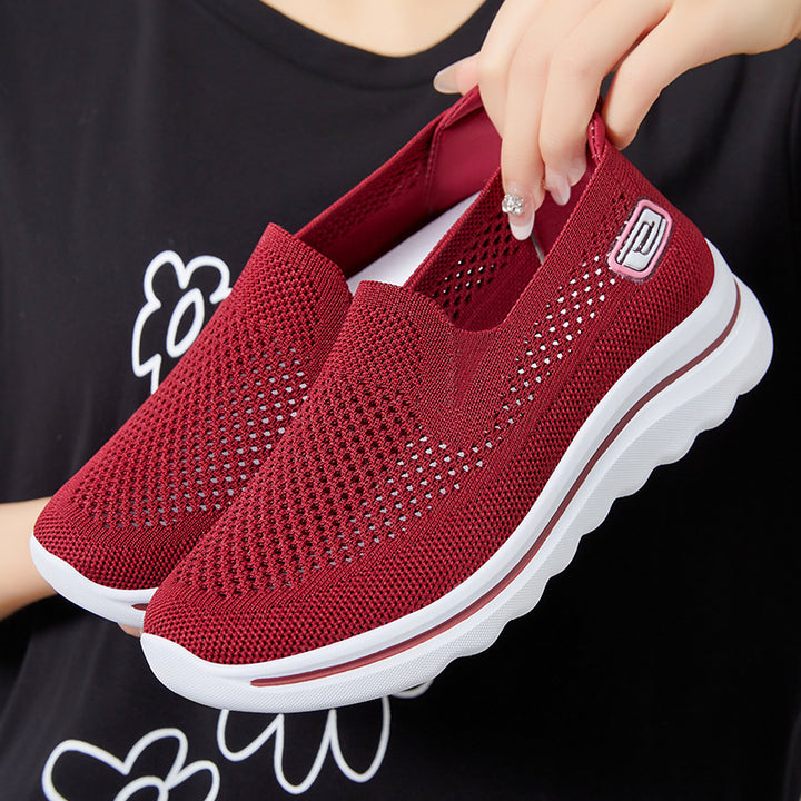 Dame åndbare Slip-On Sneakers Stilla