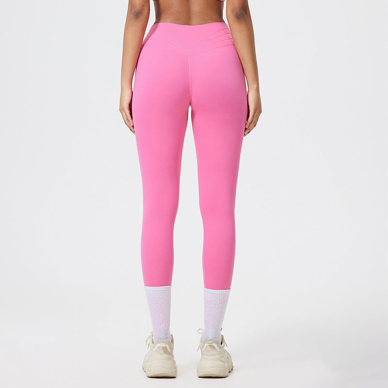 Dame Figurformende Højtydende leggings med moderigtigt Leopardmønster Stilla