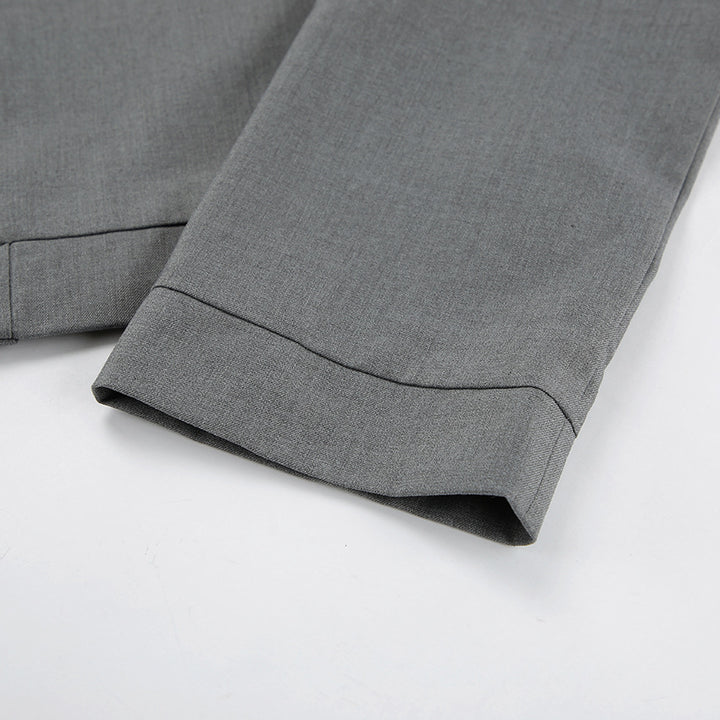 Dame cropped jakke med moderne snit og elegant revers Stilla