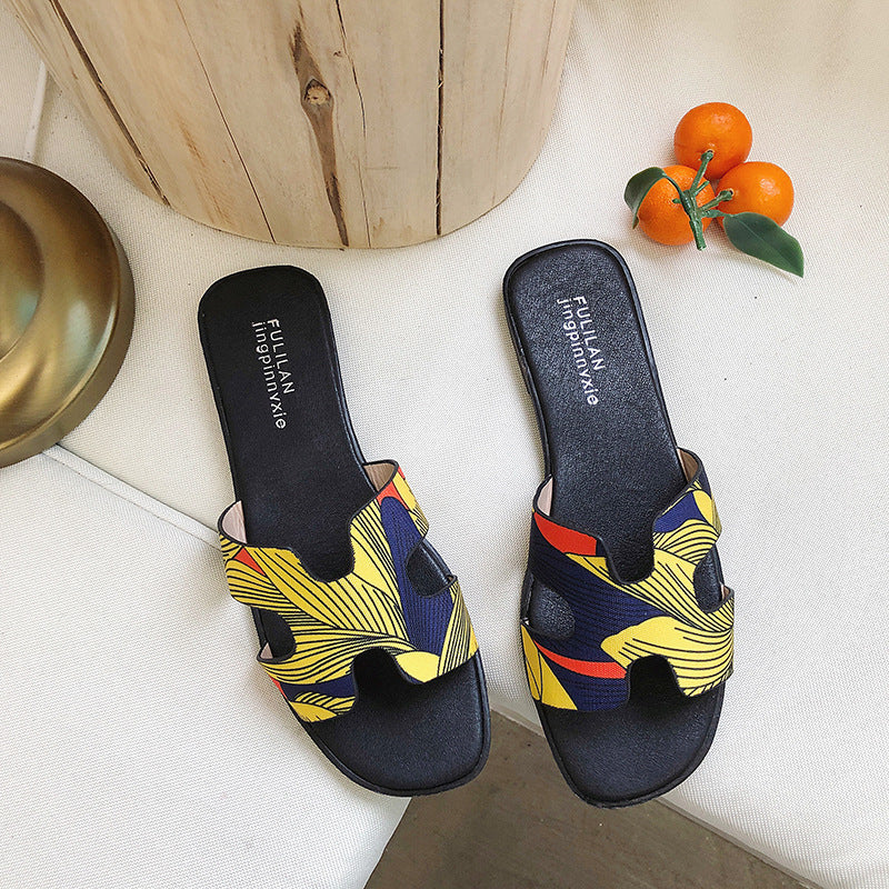 Dame Mode Flip-Flops med legende design Stilla