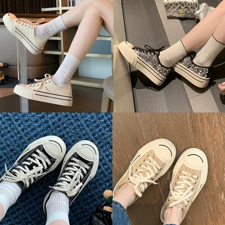 Dame sneakers i moderne design med komfortabel dæmpning og slidstærkt overmateriale Stilla
