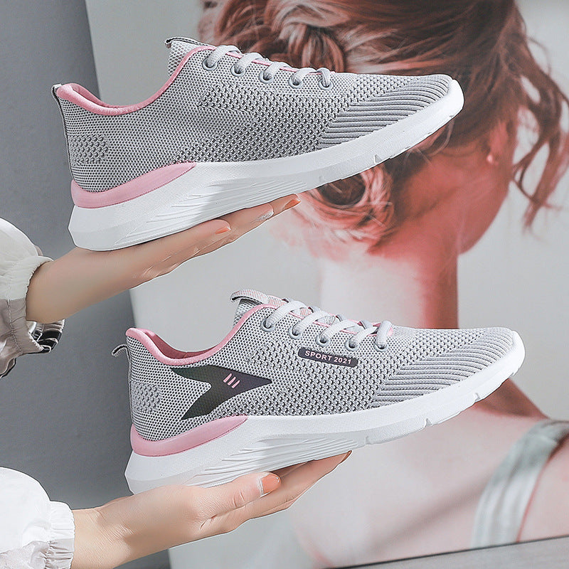Dame Sporty Fantastiske Sneakers med åndbart netstof og skridsikker sål Stilla