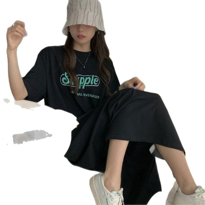 Femme Casual Grafisk Maxikjole Stilla