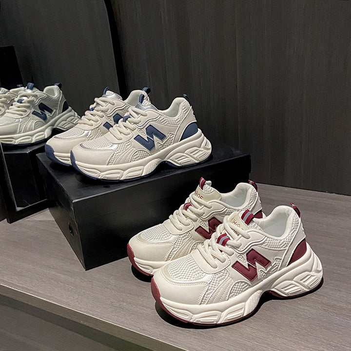 Dame Sportliche Sneakers med åndbar overfladestruktur og komfortabel dæmpning Stilla