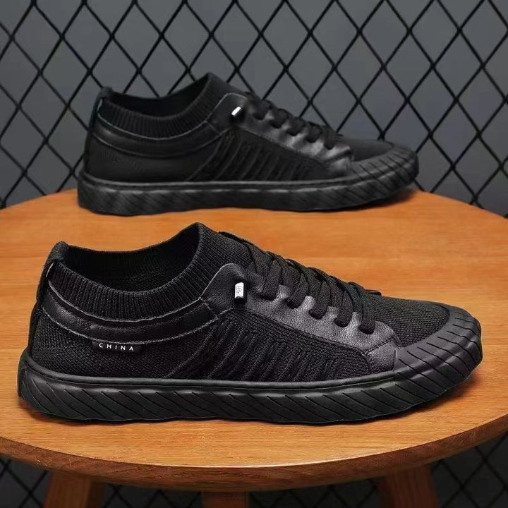 Dame fritids-sneakers lavet af åndbart materiale med fleksibelt såldesign Stilla