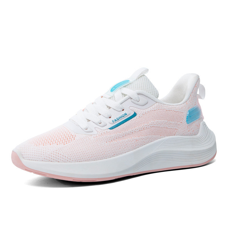 Dame Sporty Løbesneaker med åndbart mesh-overmateriale og stødabsorberende sål Stilla