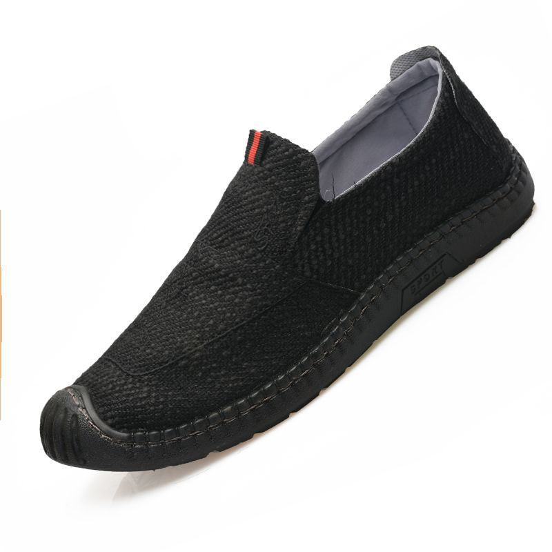 Herrer Behagelige Slip-On Fritidssko med fleksibelt Overmateriale og skridsikker Såle Stilla