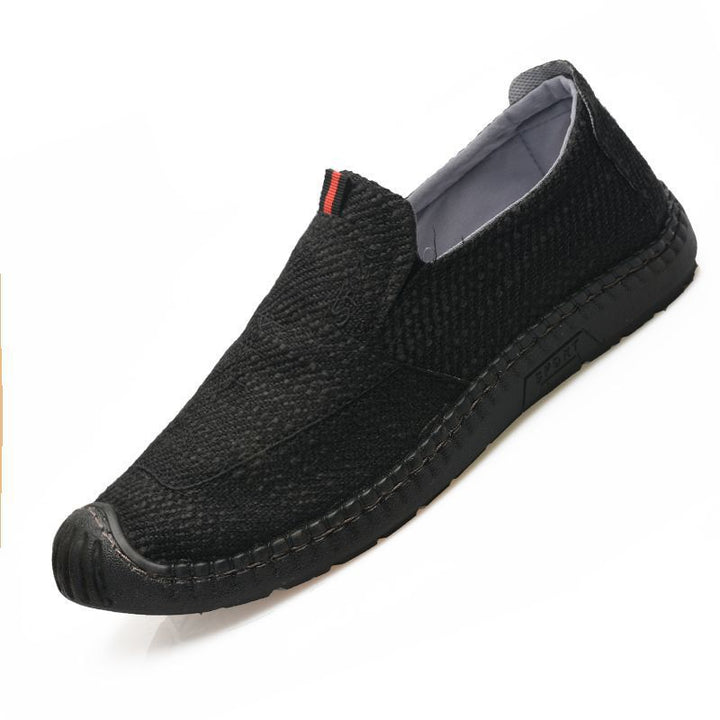 Herrer Behagelige Slip-On Fritidssko med fleksibelt Overmateriale og skridsikker Såle Stilla