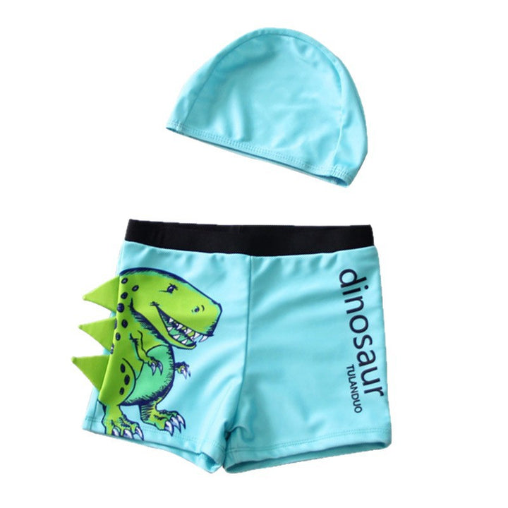 Drengernes svømmeshorts med dinosaurmotiv Skovae