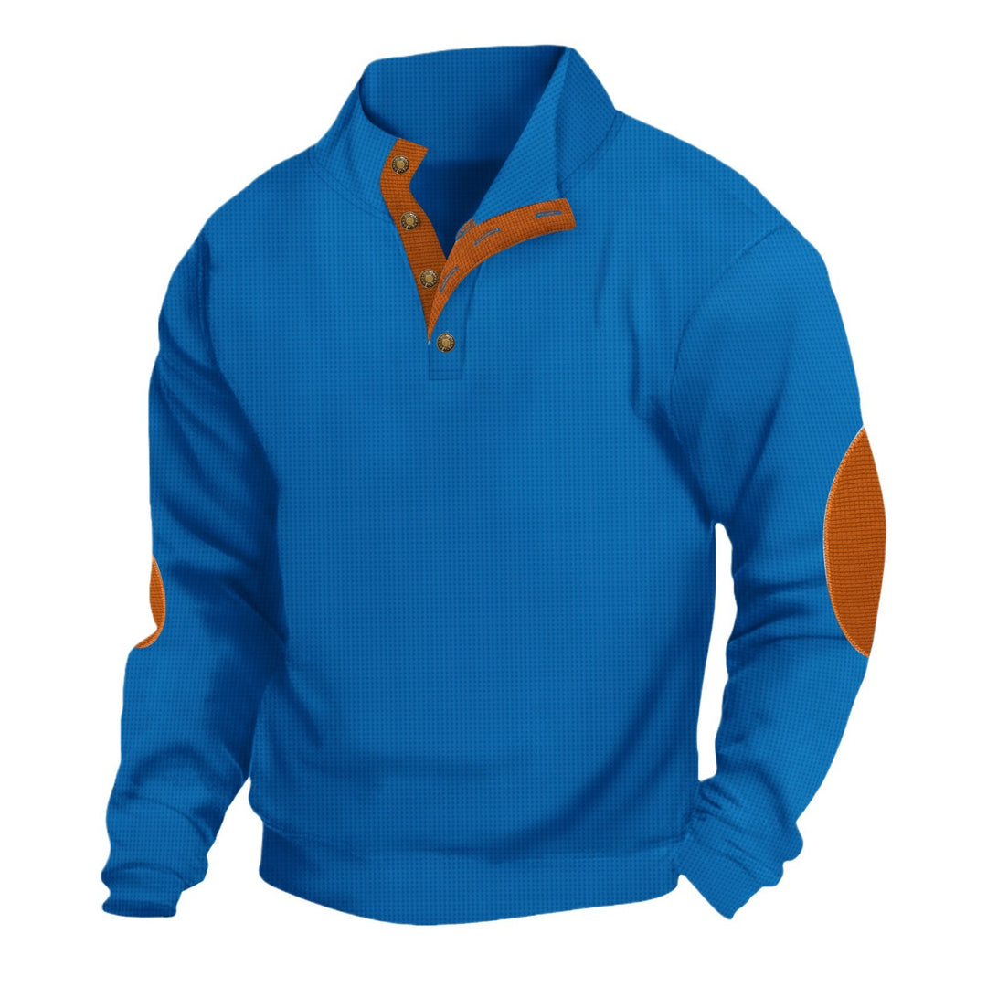 Herren Poloshirt med moderne lynlås og sporty accenter Stilla