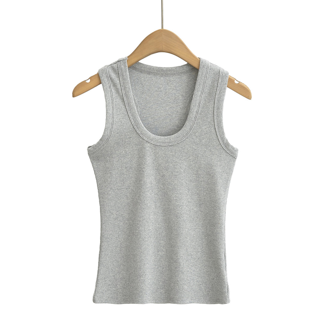 Dame Sporty tanktop med figureformende snit og elastisk materiale Stilla