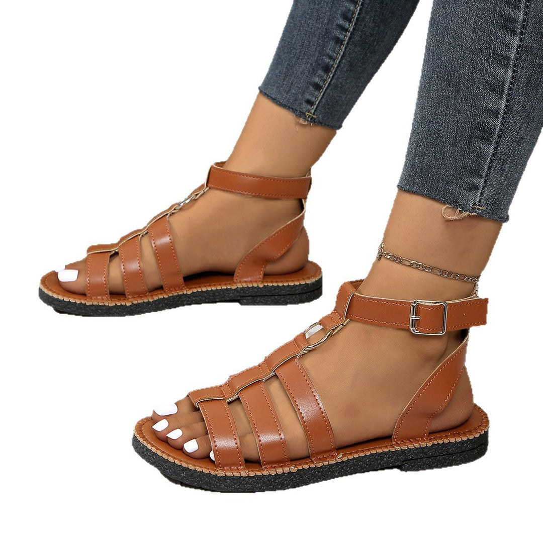 Dame Sandaler i moderne Strappy-stil Stilla