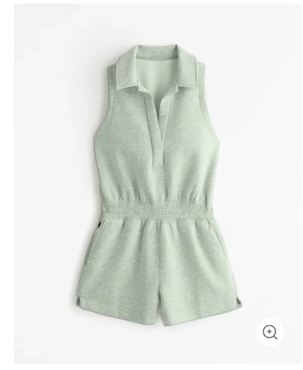 Dame jumpsuit med lynlås og lommer Stilla