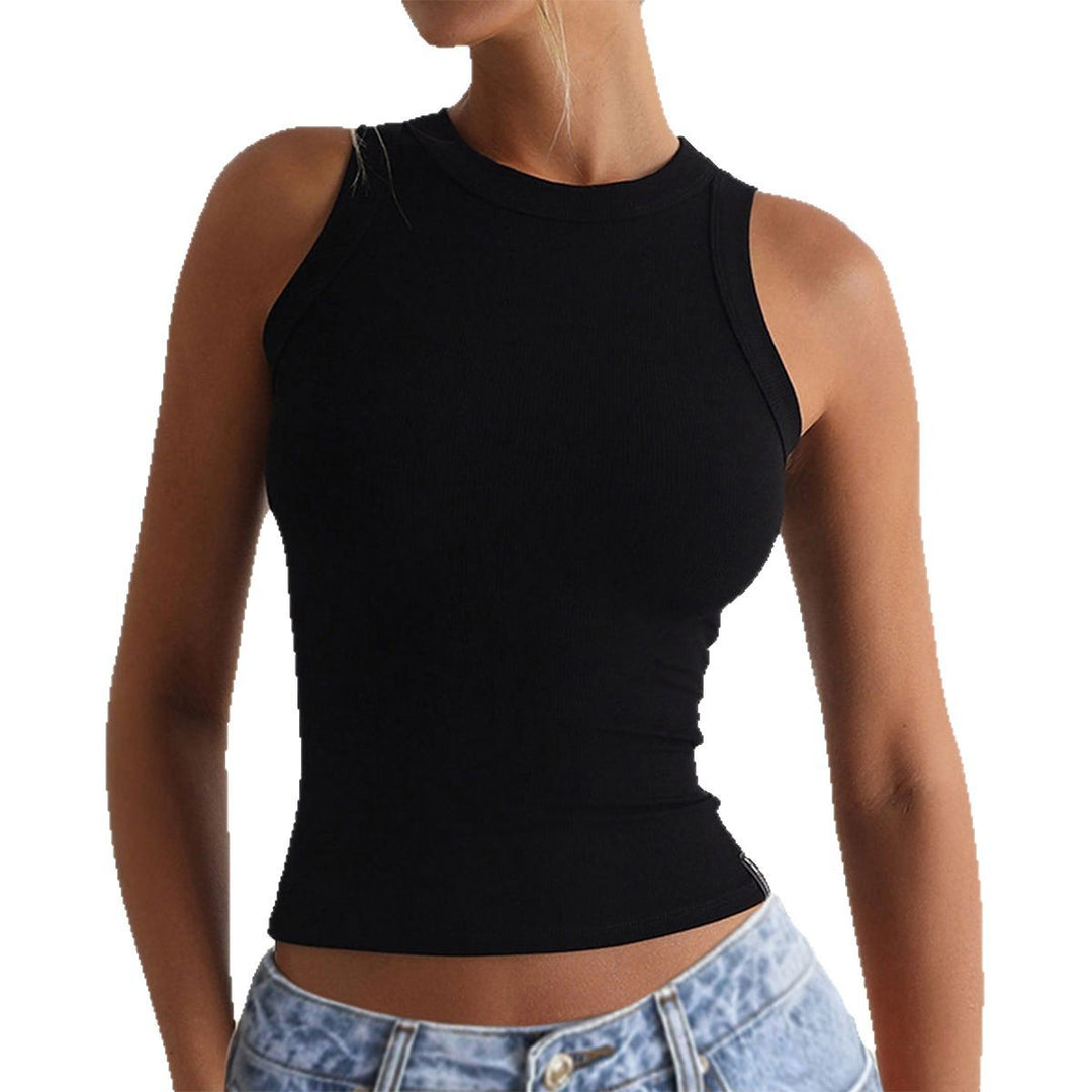 Dame Sporty Rib Tanktop Skovae