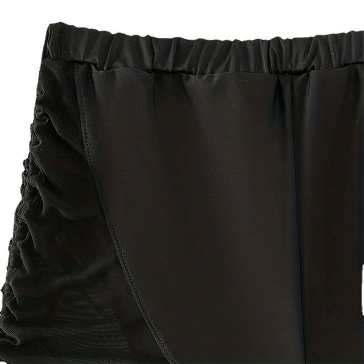 Dame Badebukser med elastisk talje og sidelæbe detaljer Skovae
