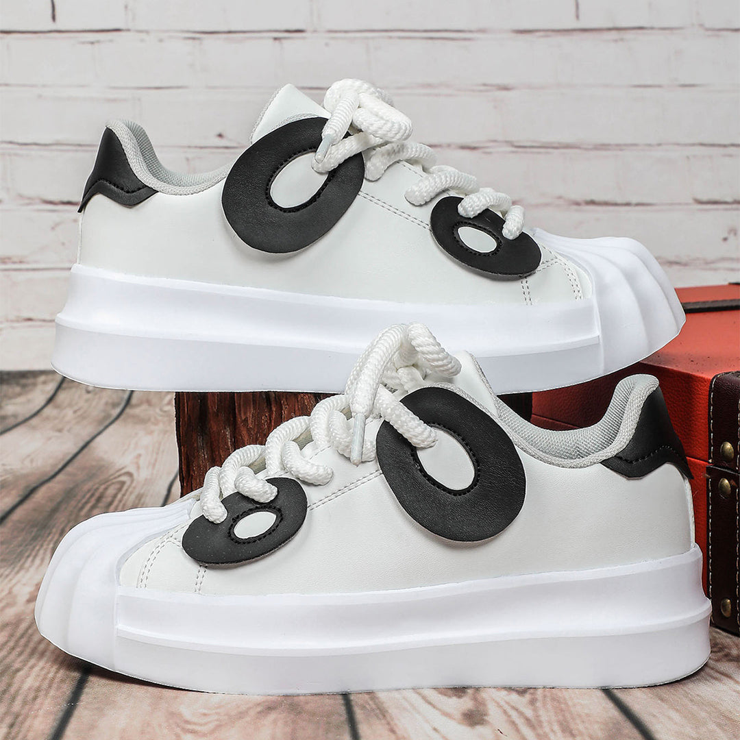 Dame Mode Sneakers med unikke dekorelementer Stilla