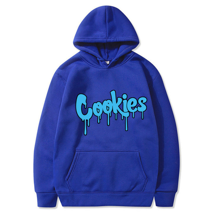 Kvinders hoodie sweatshirt med moderne grafisk print og komfortabel pasform Skovae