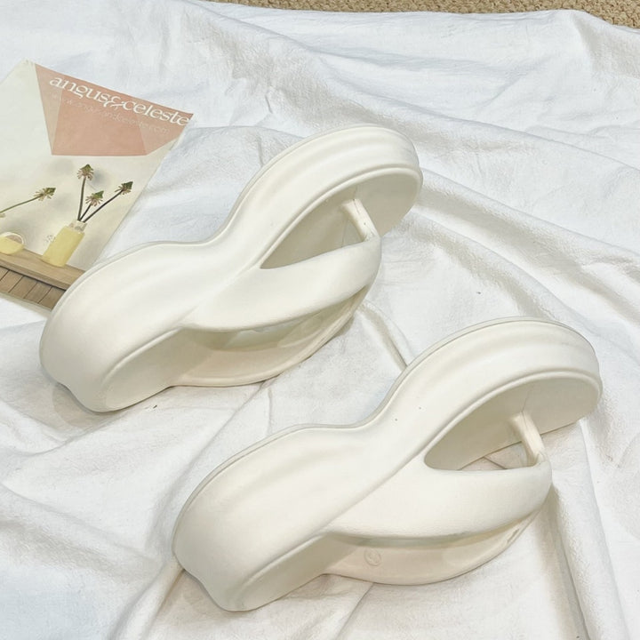 Dame Komfortable Flip-Flops med ergonomisk sål og skridsikkert design Stilla