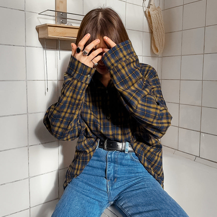 Damerternet Oversized-Skorte Bluse Stilla