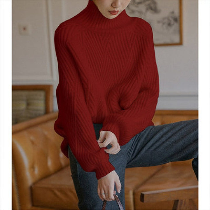 Dame mudret overshirt-jakke i uld Stilla
