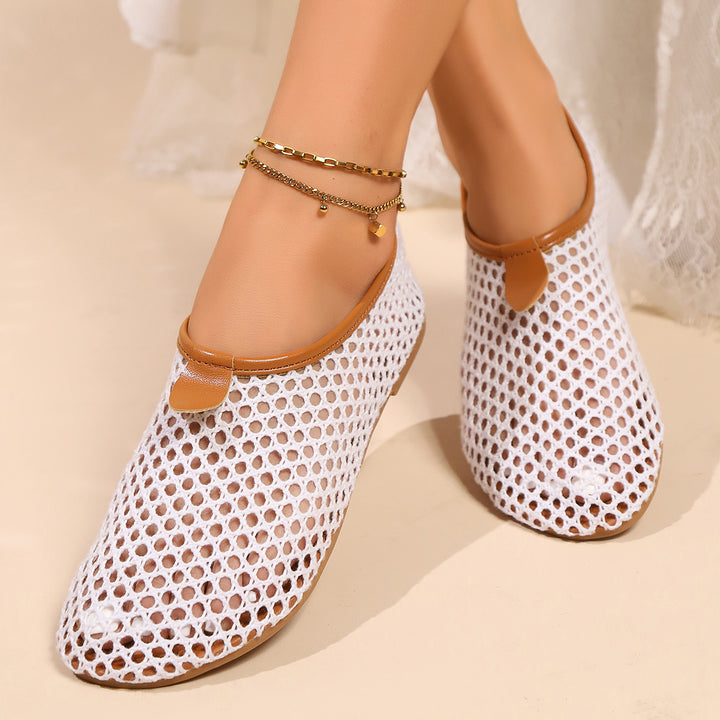 Dame net-sandaler Stilla