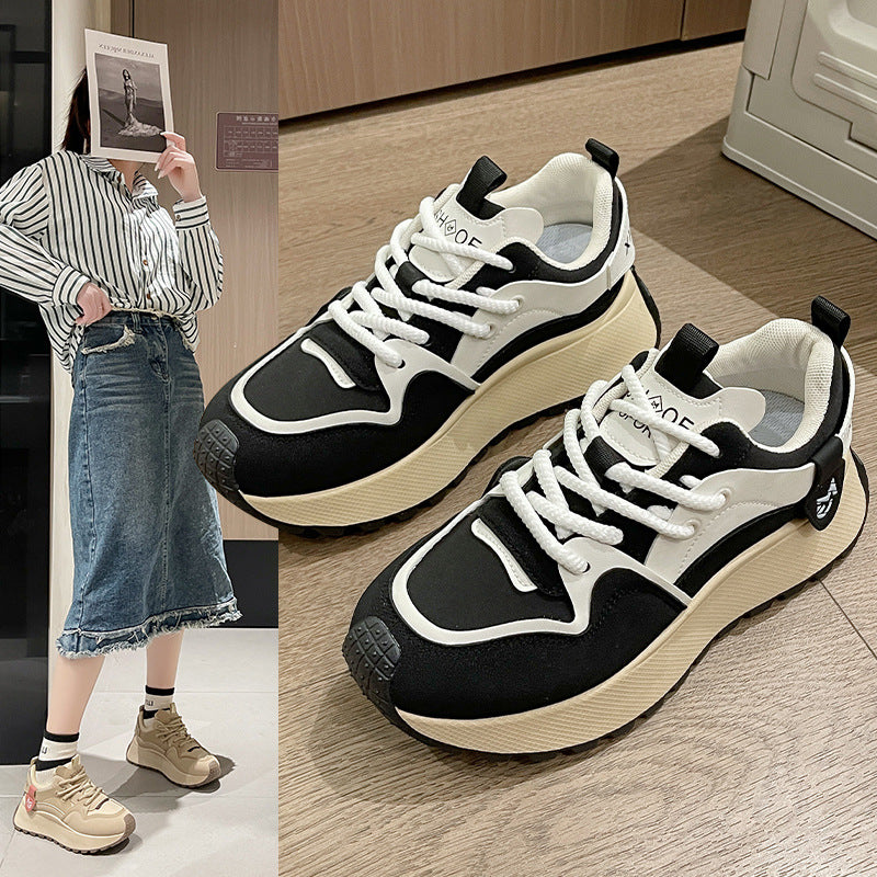 Dame Sporty High-Top Sneakers med ekstra polstring og skridsikker sål Stilla