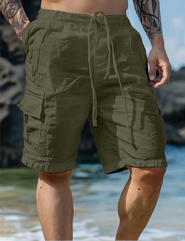 Herrer Cargo-short med flere lommer Stilla