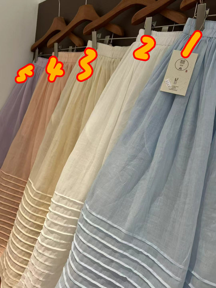 Femme Let Trappe Maxi-Nederdel Stilla