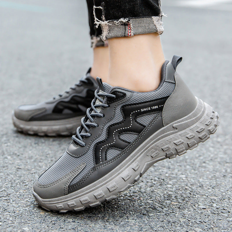 Herrer Multifunktionelle Outdoor-Sneakers med skridsikker sål og åndbart overmateriale Stilla