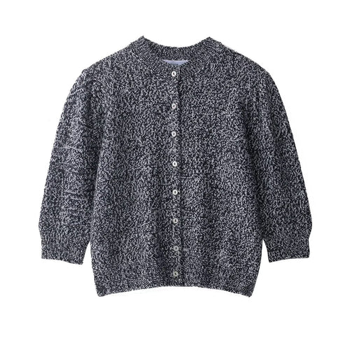 Kvinders hyggelige cardigan med knaplukning Stilla