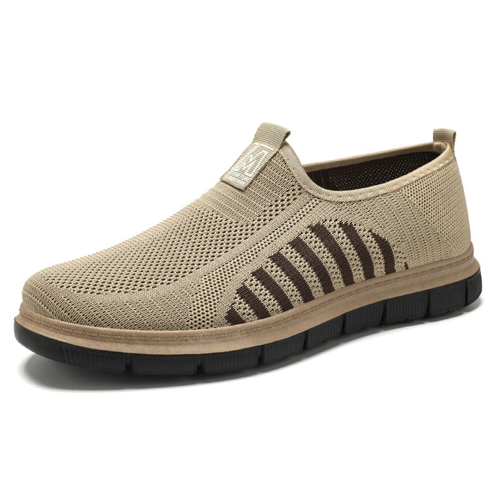 Dame Slip-On Åndbar Sneakers med Fleksibelt Mesh-Design Stilla
