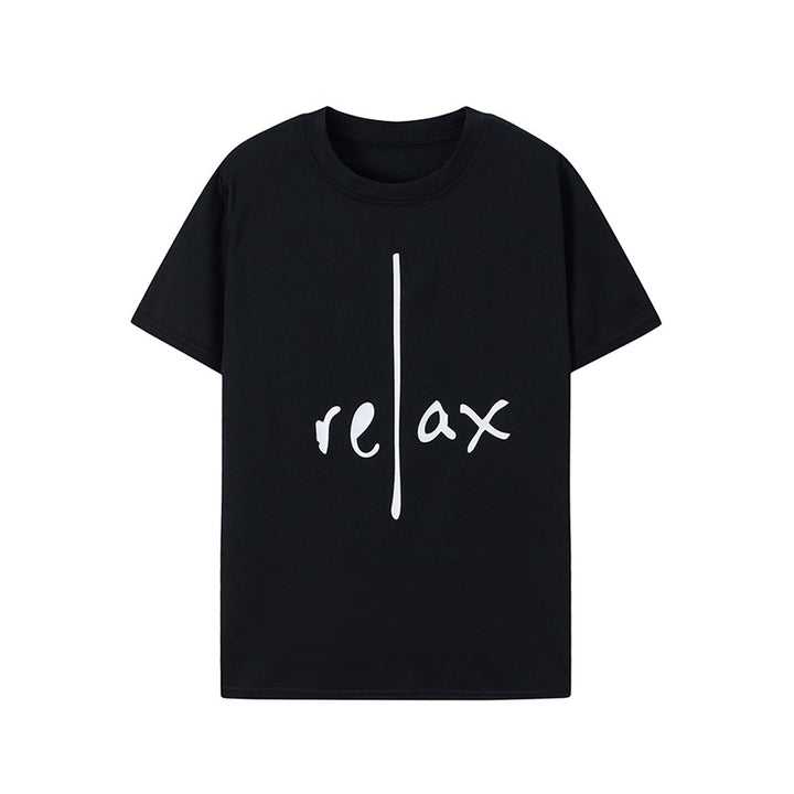 Damer Grafik Afslapnings-T-Shirt Stilla