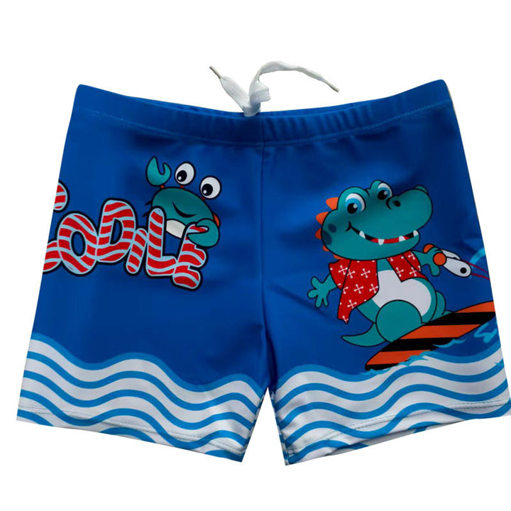 Drengernes bad shorts med maritimt motiv Skovae