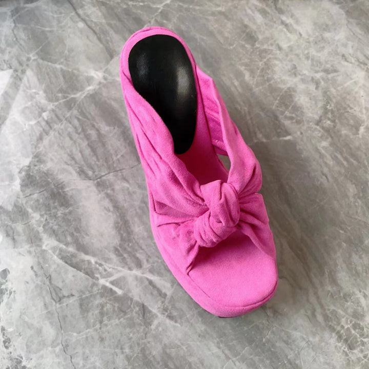 Femme Knudefront Platform Wedges Stilla