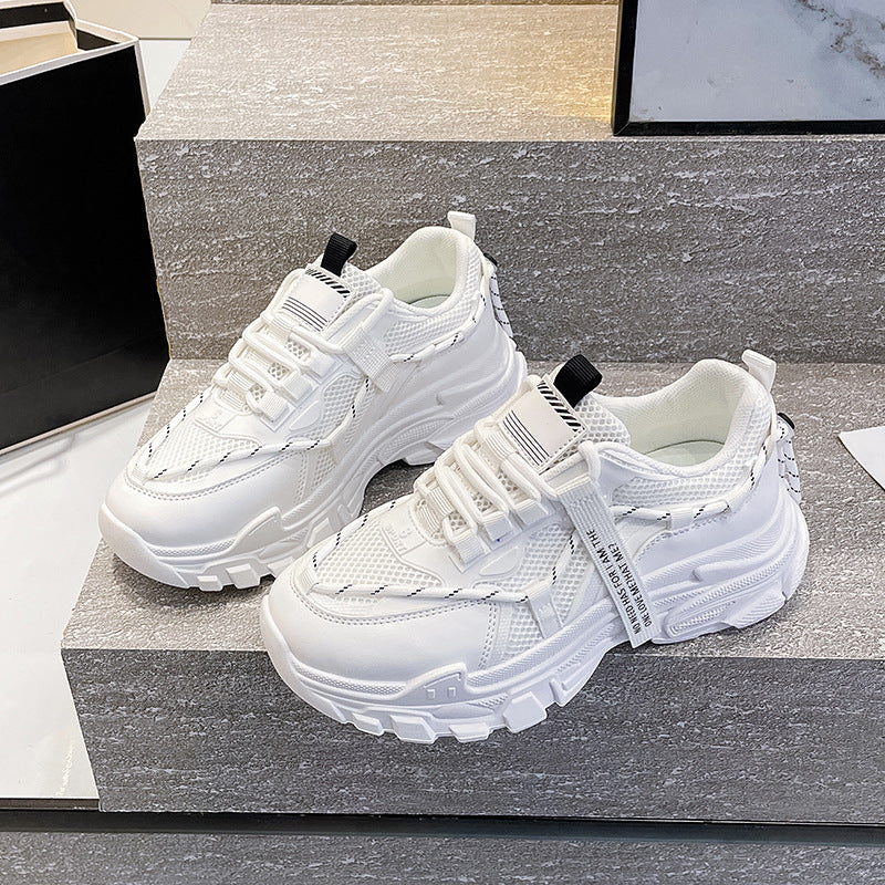 Dame Sporty Sneakers med åndbart mesh-oberstoff og skridsikker sål Stilla