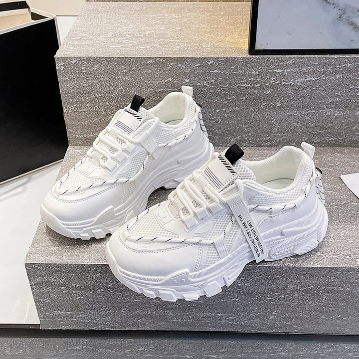 Dame Sporty Sneakers med åndbart mesh-oberstoff og skridsikker sål Stilla