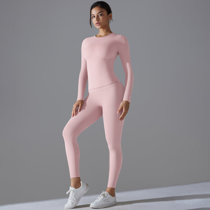 Dame Sport-Sæt med lange ærmer og leggings Stilla