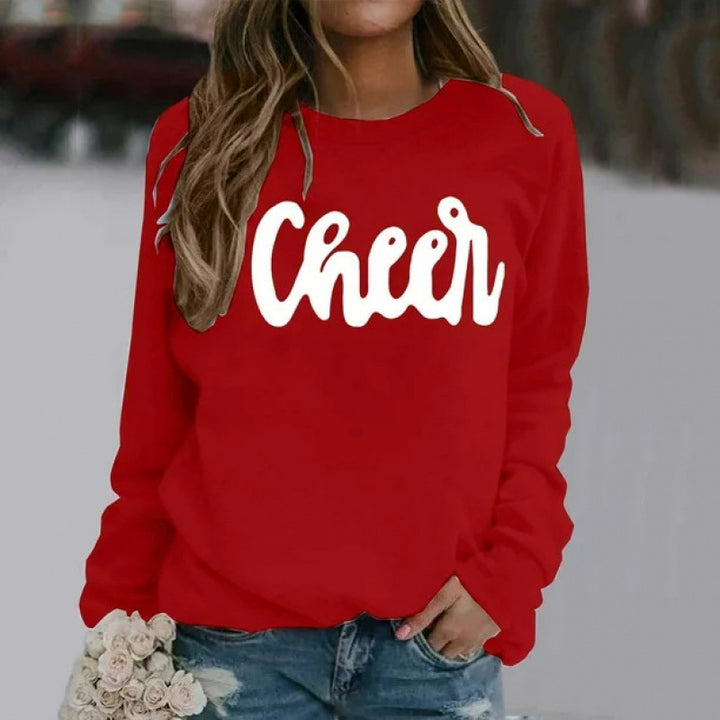 Kvinders sweatshirt med originalt print Skovae